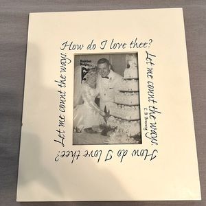 How do I live thee? Picture frame